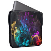 HELL gefärbte RAUCHPLUME Laptopschutzhülle (Vorne Rechts)