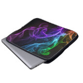 HELL gefärbte RAUCHPLUME Laptopschutzhülle (Vorne Knopf)