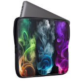 HELL gefärbte RAUCHPLUME Laptopschutzhülle (Vorne Rechts)