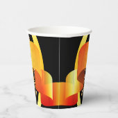 Hell Gold Stilvoll verziert Happy Birthday Pappbecher (Rechts)