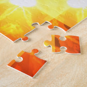 Hell Golden Sunsets Mandala Puzzle (Seite)