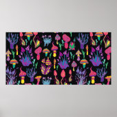 Hell, halluzinogen, dekorativ, fantastisch poster (Vorne)