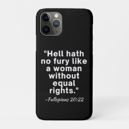 Hell Hath No Furcht Equal Rights Zitat Case-Mate iPhone Hülle