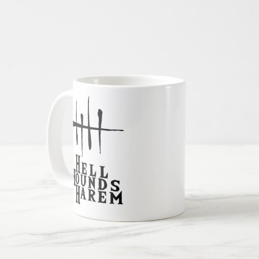 Hell Hounds Harem Tasse (Vorderseite Links)