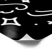 Hell Is Comin Poster (Ecke)