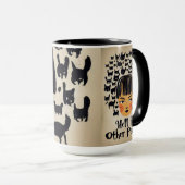 Hell is Other People Cat Tasse for Introvertierte (VorderseiteRechts)