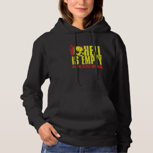 Hell ist leerer Schädel Beängstigender Horror Fan Hoodie