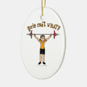 Hell Keramik Ornament (Links)