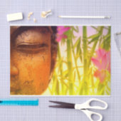 Hell & lebendig Buddha & Bamboo Seidenpapier (Handwerk)