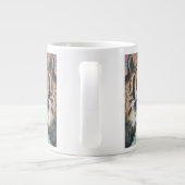 Hell leuchtend Jumbo-Tasse (Rückseite)