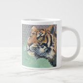 Hell leuchtend Jumbo-Tasse (Rechts)