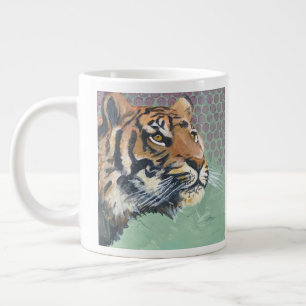 Hell leuchtend Jumbo-Tasse