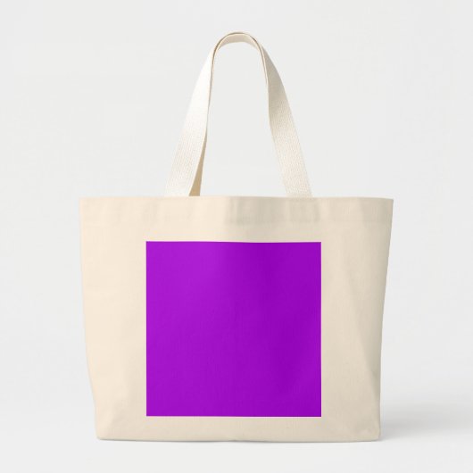 Hell Lila Fuchsia Nebel nur Lila Farbe Jumbo Stoffbeutel (Vorne)