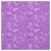 Hell Lila Paisley Western Bandana Print Stoff (Muster)