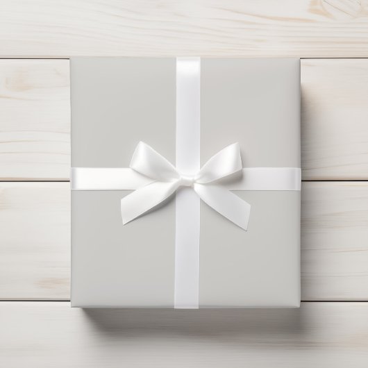 Hell Luftig Kühlgrau Einfarbig Geschenkpapier