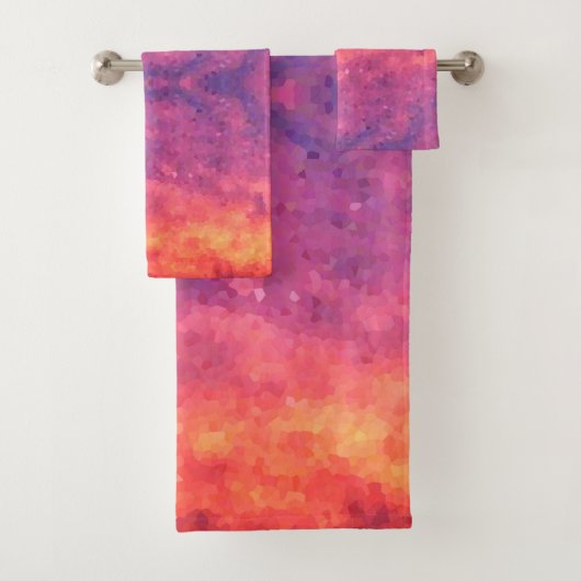 Hell, modern, funky und unterhaltsam badhandtuch set (Insitu)