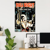 Hell Night Poster (Heimbüro)
