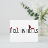 Hell on Heelses Postkarte (Stehend Vorderseite)