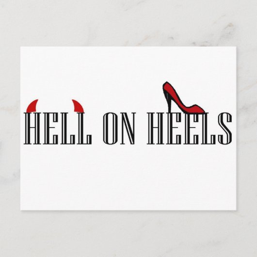 Hell on Heelses Postkarte (Vorderseite)