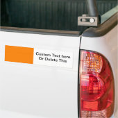 Hell-orange-Farbunterlage Autoaufkleber (Auf Lkw)