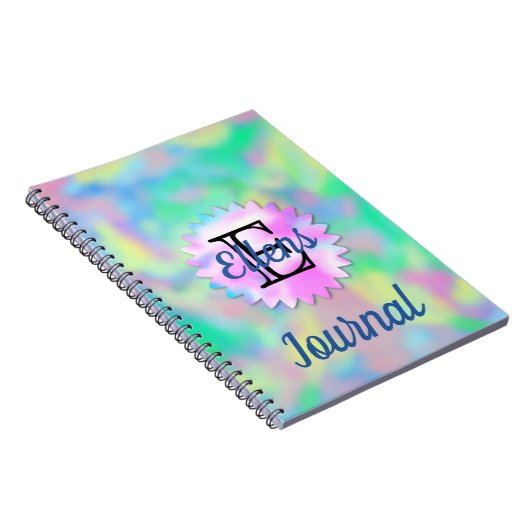 Hell Pastel Journal Buch Traum Farbige Wolke (Rechte Seite)