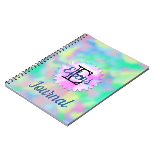 Hell Pastel Journal Buch Traum Farbige Wolke (Linke Seite)