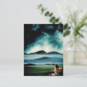 Hell! Postkarte (Stehend Vorderseite)