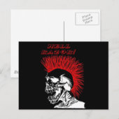 HELL RAZOR! -Postkarte Postkarte (Vorne/Hinten)