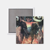 Hell, rechte Handtafel aus Triptych von irdischer Magnet (Vorderseite/Rückseite)