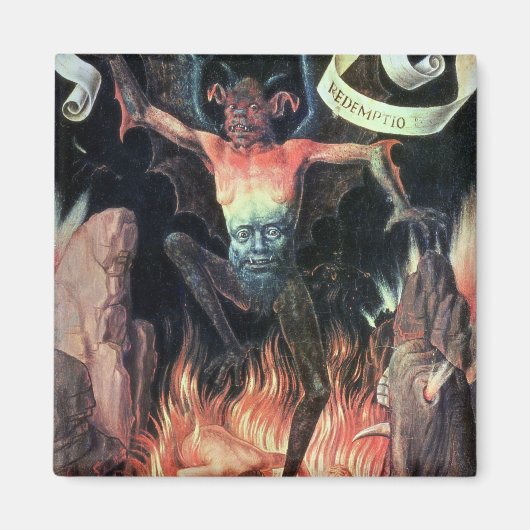 Hell, rechte Handtafel aus Triptych von irdischer Magnet (Vorne)