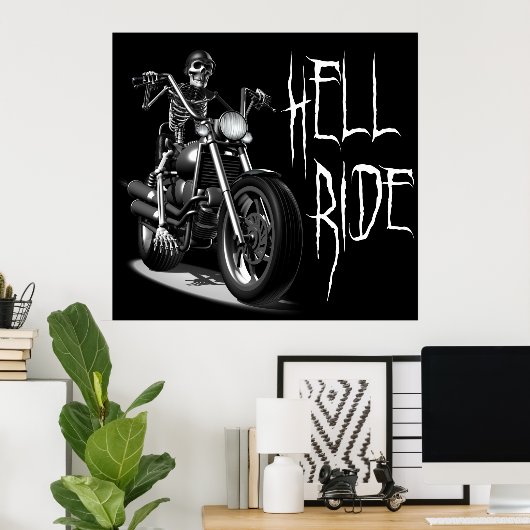 Hell-Ride-Posters Poster (Heimbüro)