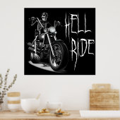 Hell-Ride-Posters Poster (Küche)