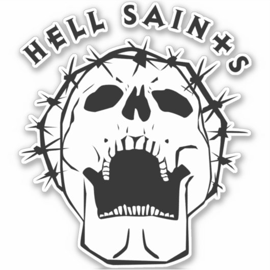 Hell Saints Sticker (Vorderseite)