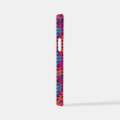 Hell schöner Pink Südweststil iPhone Hülle (Rechte Seite)