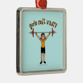 Hell Silbernes Ornament (Rechts)