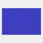 Hell Solid neon blau strukturiert. Geschenkpapier Set (Vorderseite 2)