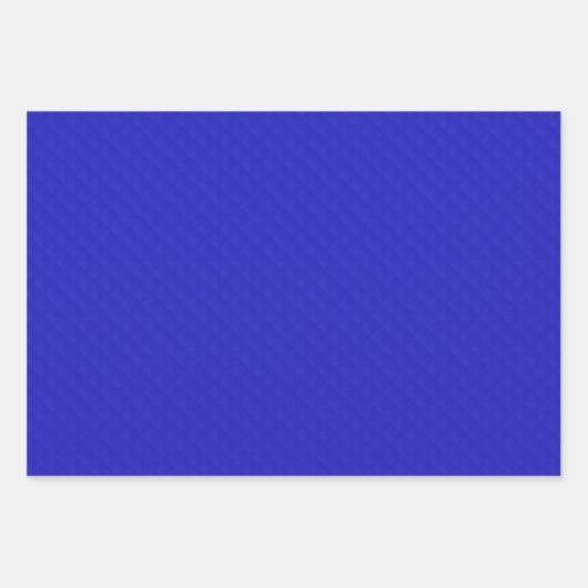 Hell Solid neon blau strukturiert. Geschenkpapier Set (Vorderseite)