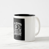 Hell-Spawned Feminist Icon Zweifarbige Tasse (VorderseiteRechts)