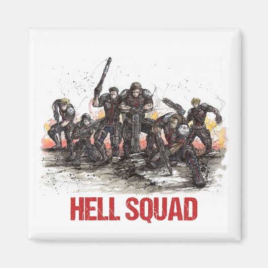 Hell Squad Magnet (Vorne)