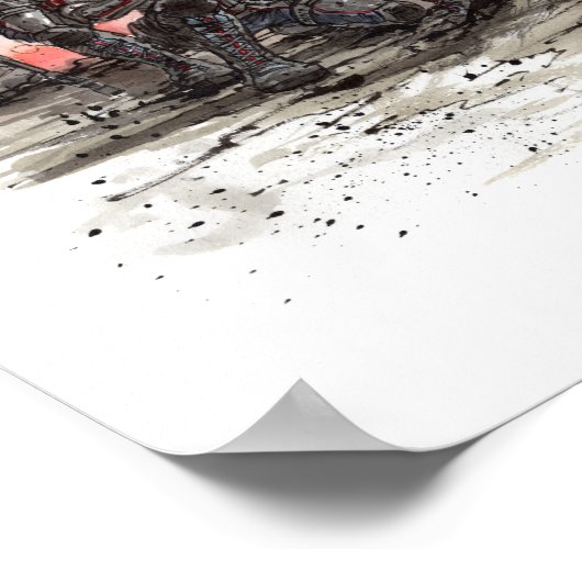 Hell Squad Poster (Ecke)