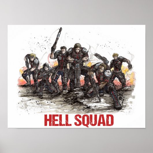 Hell Squad Poster (Vorne)