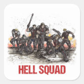 Hell Squad Sticker (Vorderseite)