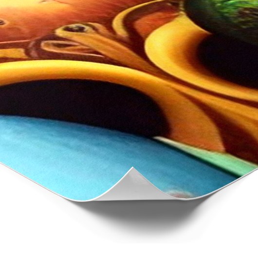 Hell Sugar Skulls Poster (Ecke)