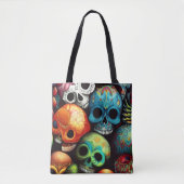 Hell Sugar Skulls Tasche (Vorderseite)