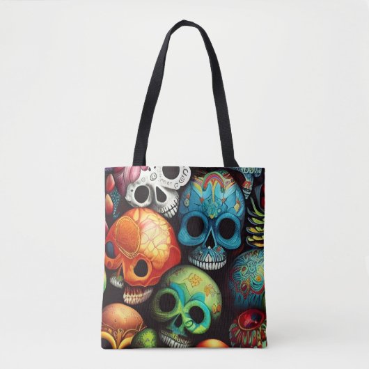 Hell Sugar Skulls Tasche (Vorderseite)