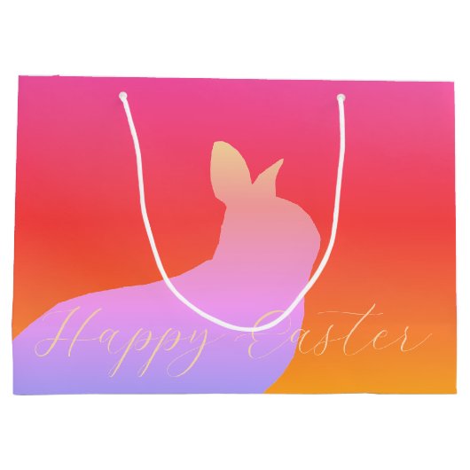 hell und farbenfroh große geschenktüte (Rückseite)