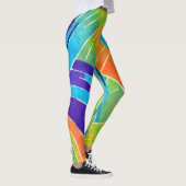 hell und farbenfroh leggings (Rechts)