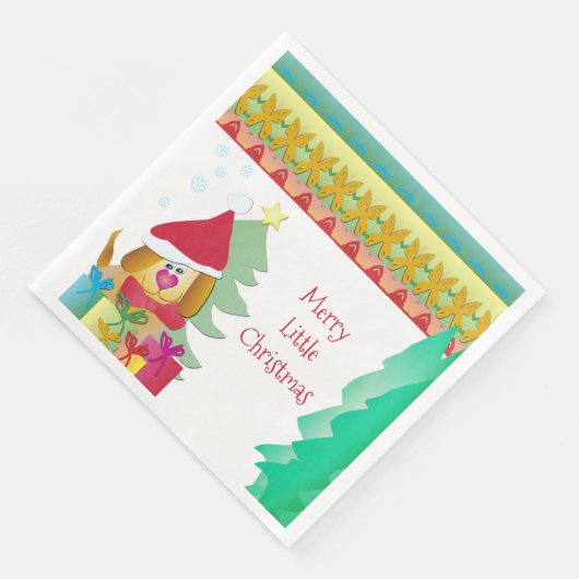 hell und farbenfroh serviette (Ecke)