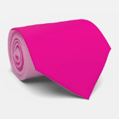 Hell und Hot Pink Ombre Krawatte (Gerollt)