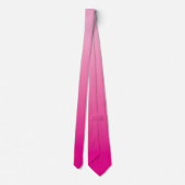 Hell und Hot Pink Ombre Krawatte (Rückseite)
